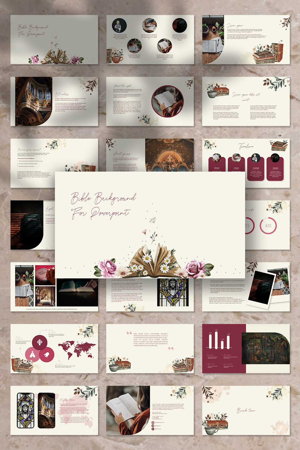Bible background for powerpoint of pinterest.
