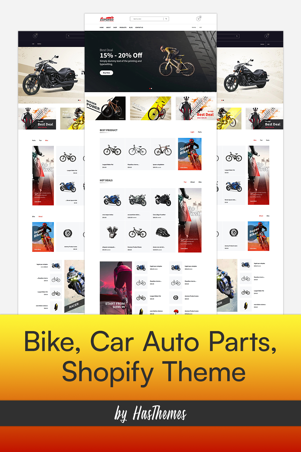 Bike car auto parts shopify theme images of pinterest.