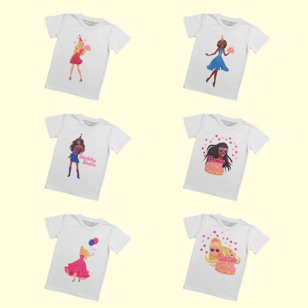 Birthday Barbie SVG T-Shirt Designs Bundle – MasterBundles