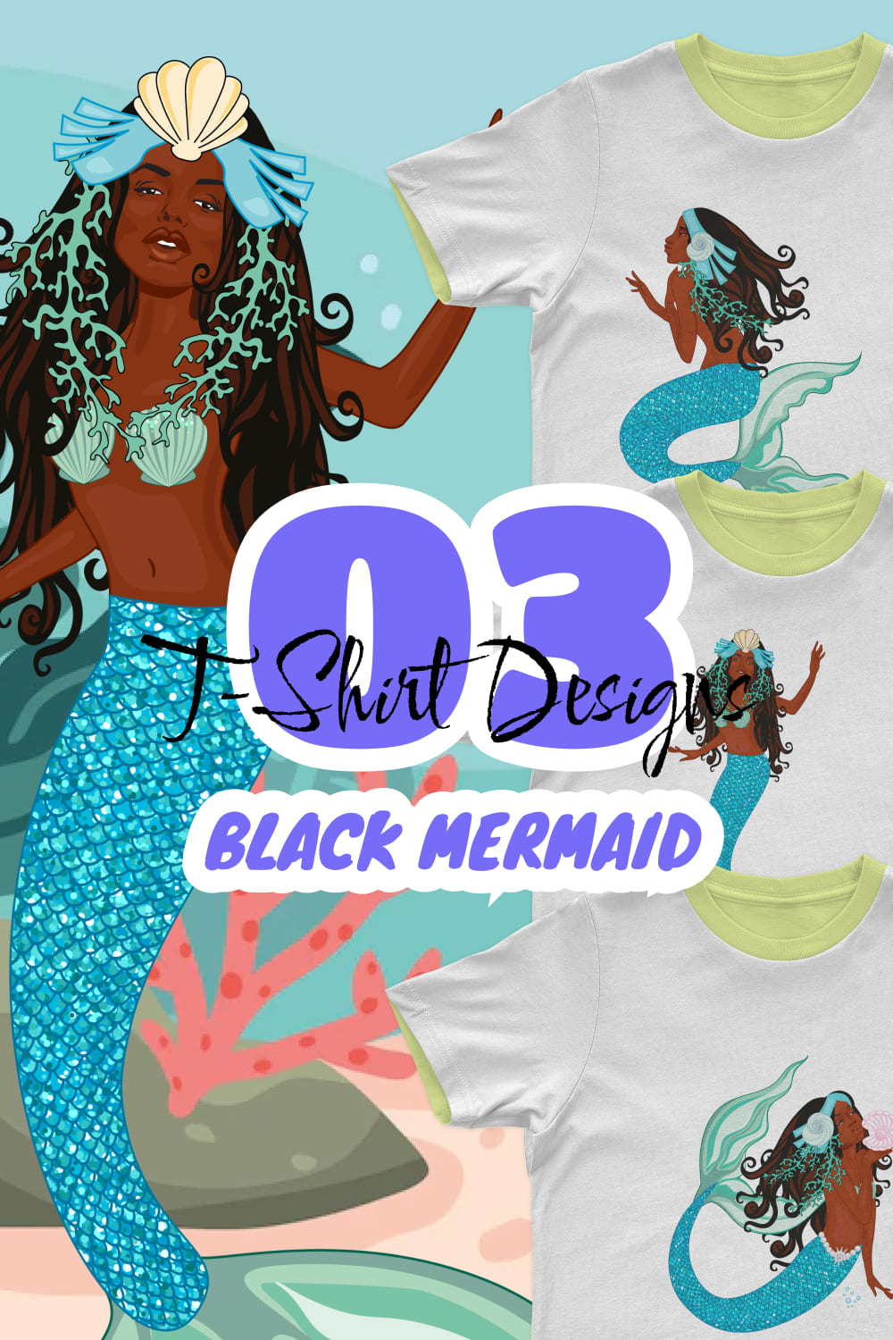 Black mermaid images of pinterest.