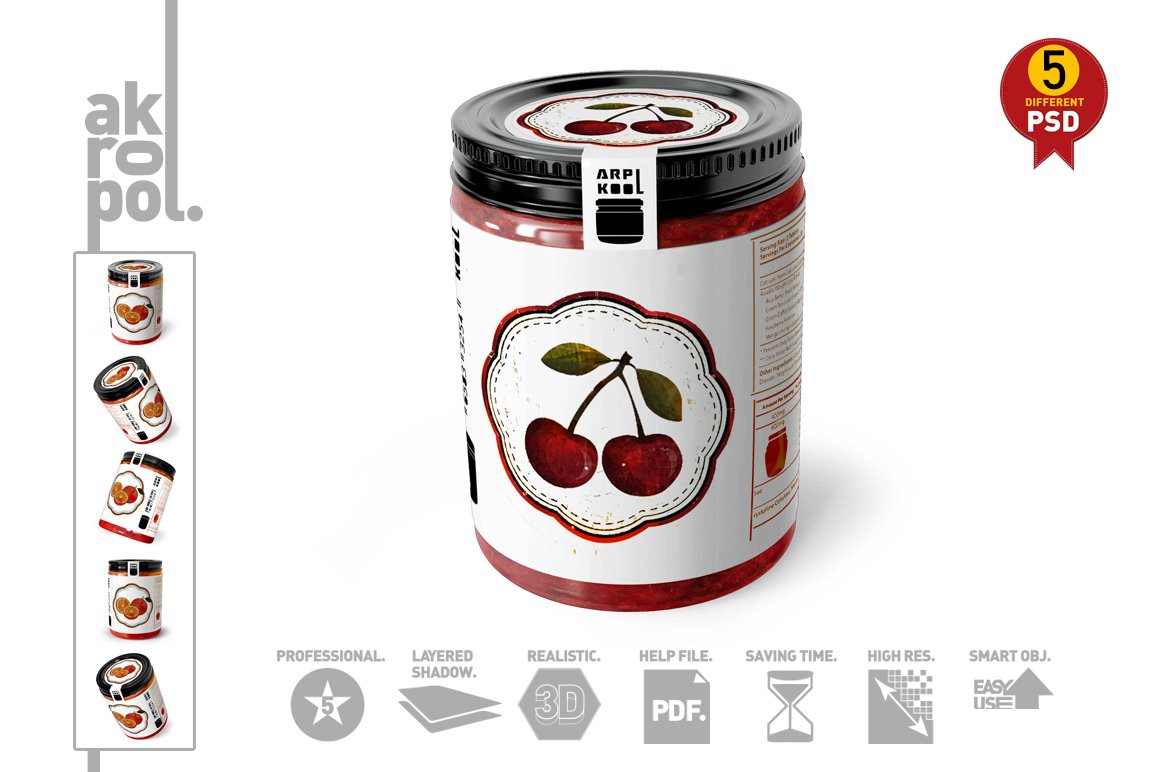 Label image with cherries.