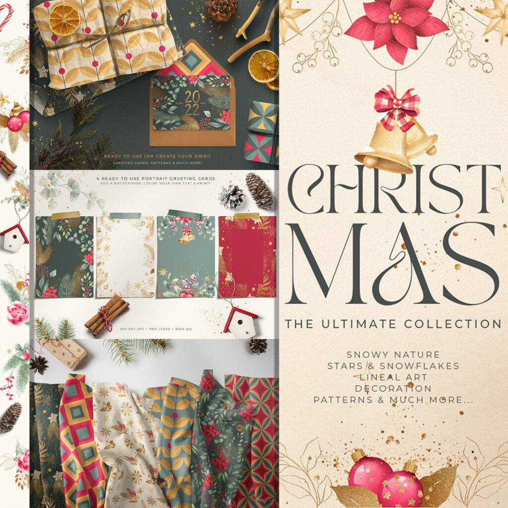 Christmas Illustration Bundle – MasterBundles