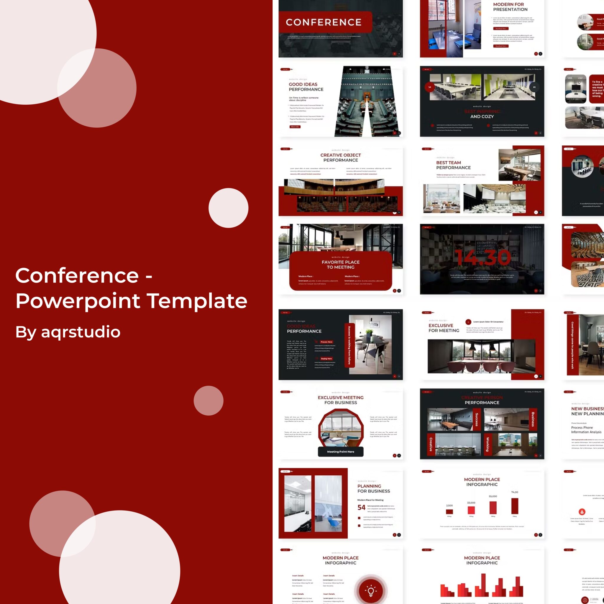 15+ Conference PowerPoint Templates for 2023 MasterBundles