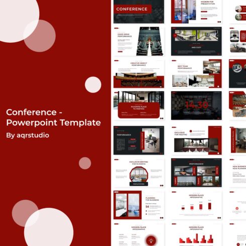 Preview conference powerpoint template.
