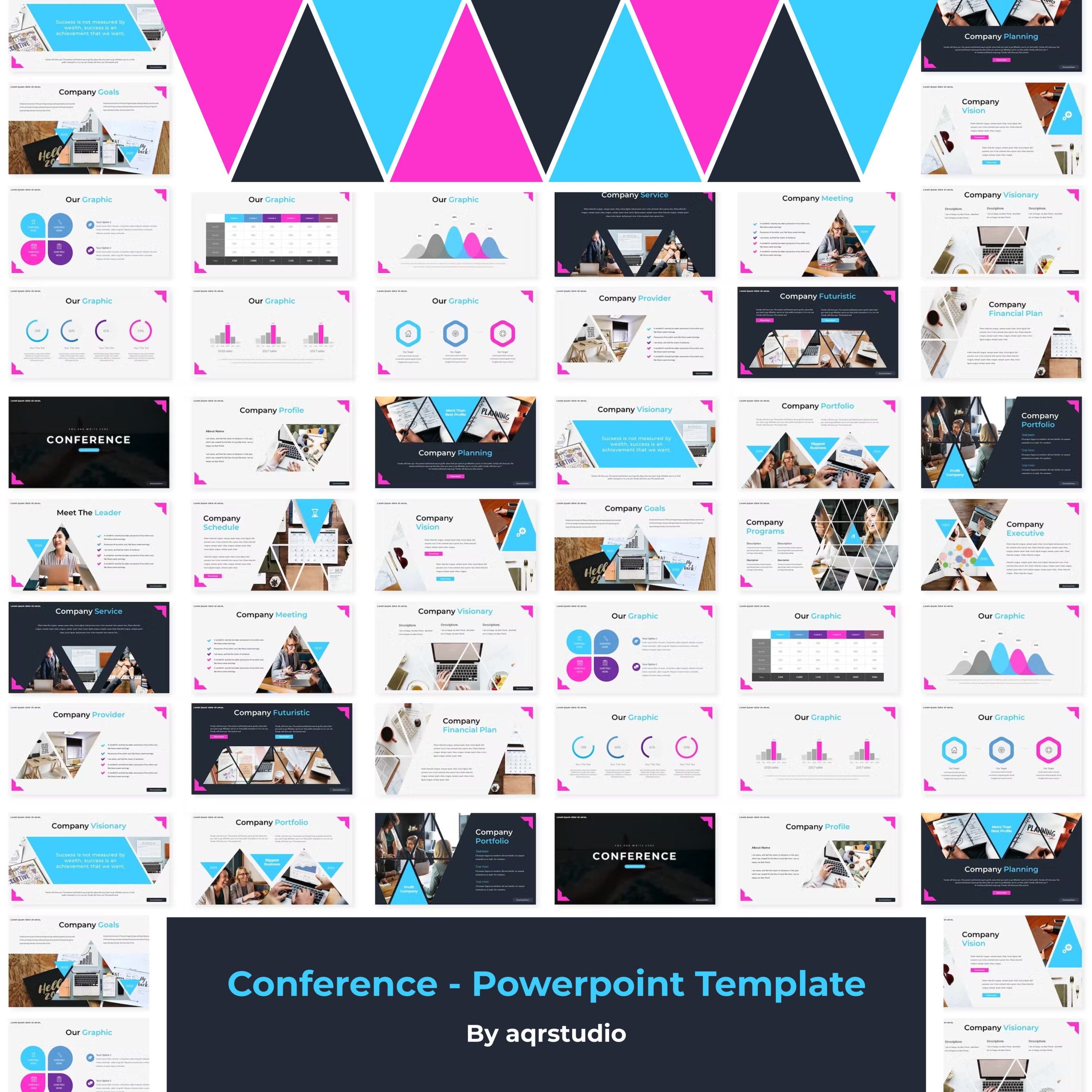 Images preview conference powerpoint template.