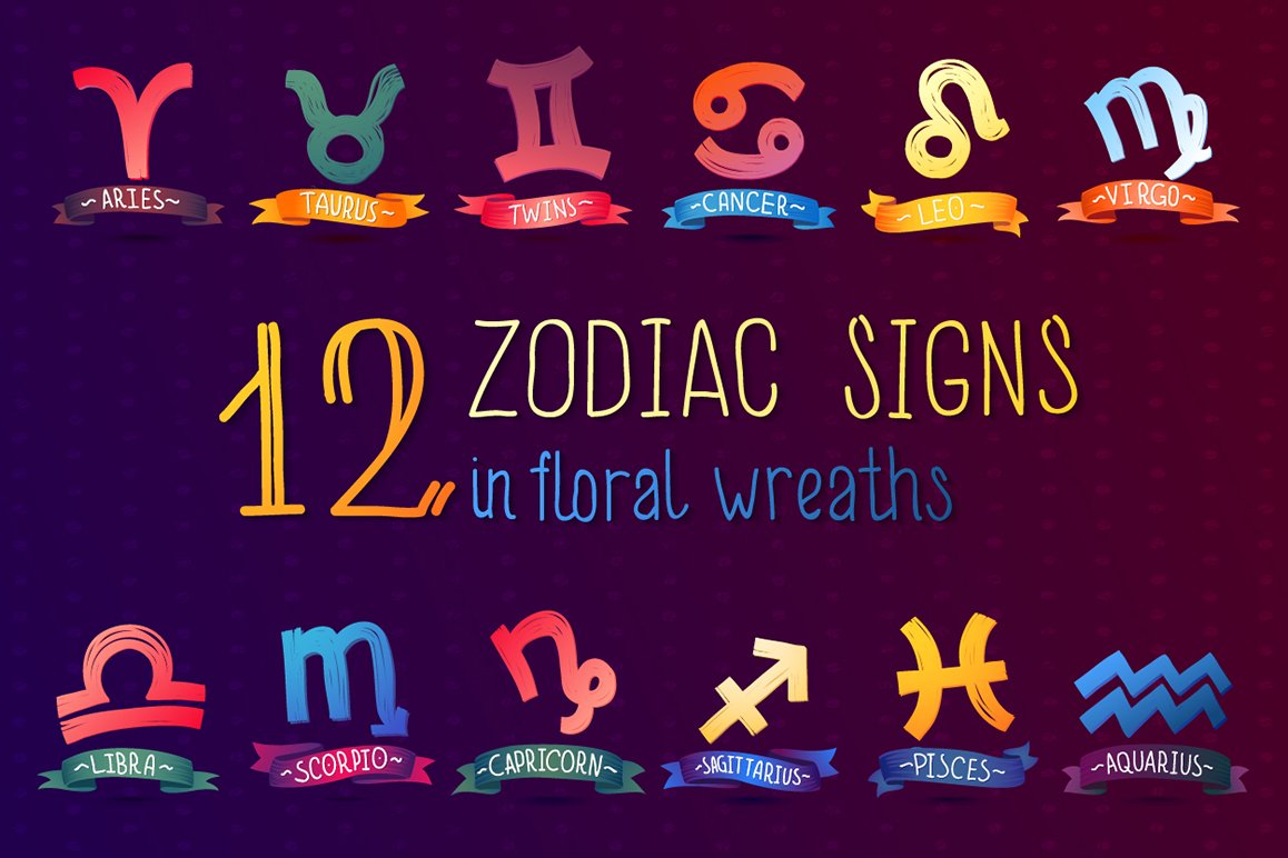Home page of the zodiac set.
