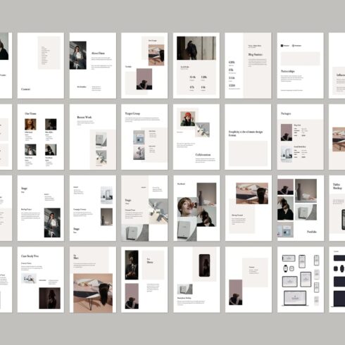 DANA - A4 Vertical Keynote Template – MasterBundles