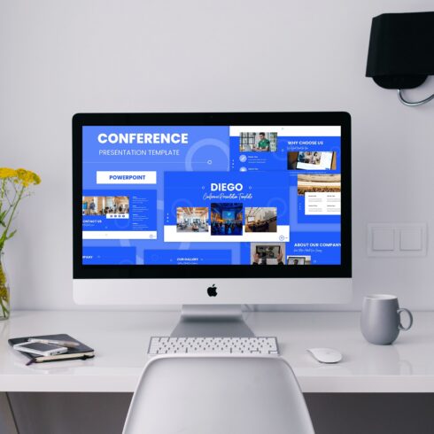 Conference Training Powerpoint Template – MasterBundles