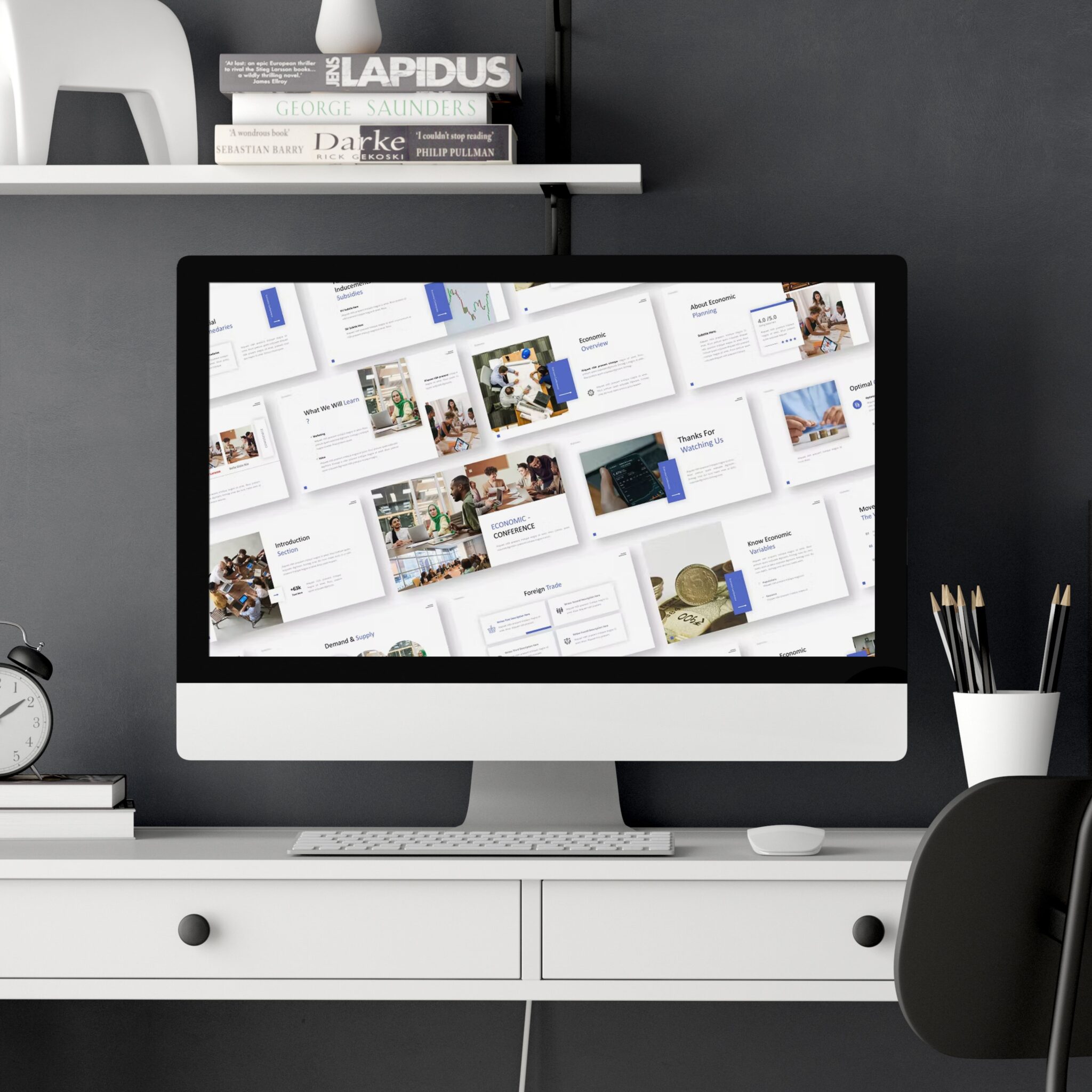 Economic Conference Powerpoint Presentation Template – MasterBundles