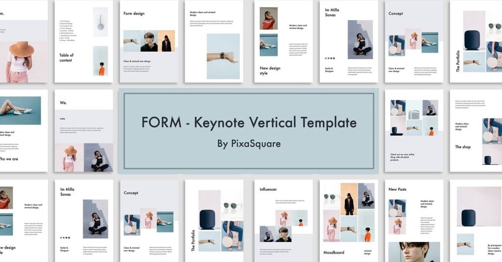 FORM - Keynote Vertical Template – MasterBundles