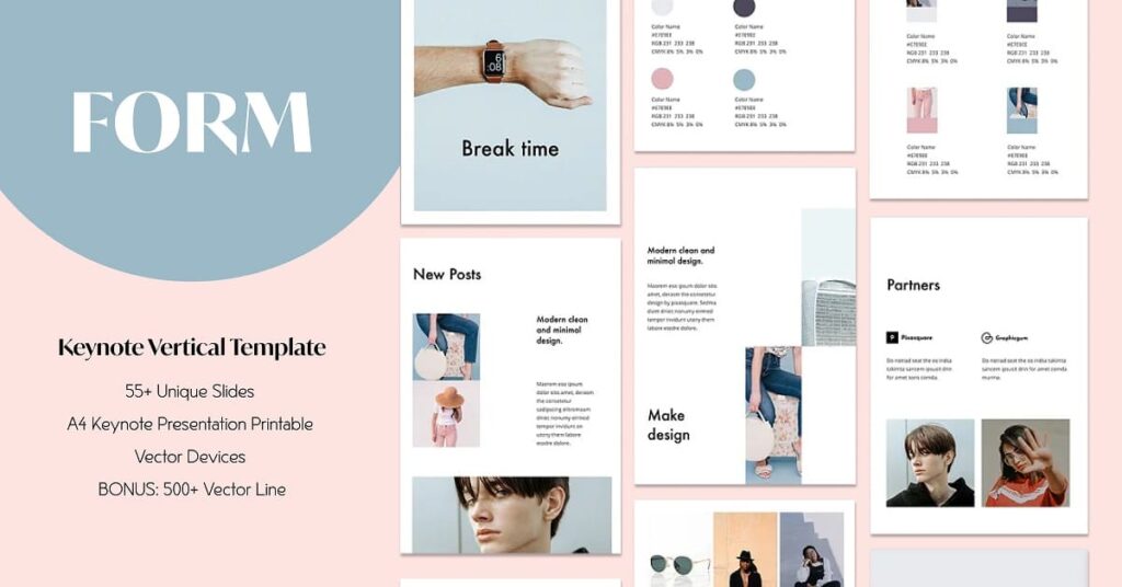 FORM - Keynote Vertical Template – MasterBundles