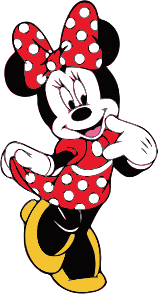 Polka dot dress on a Mickey girl.