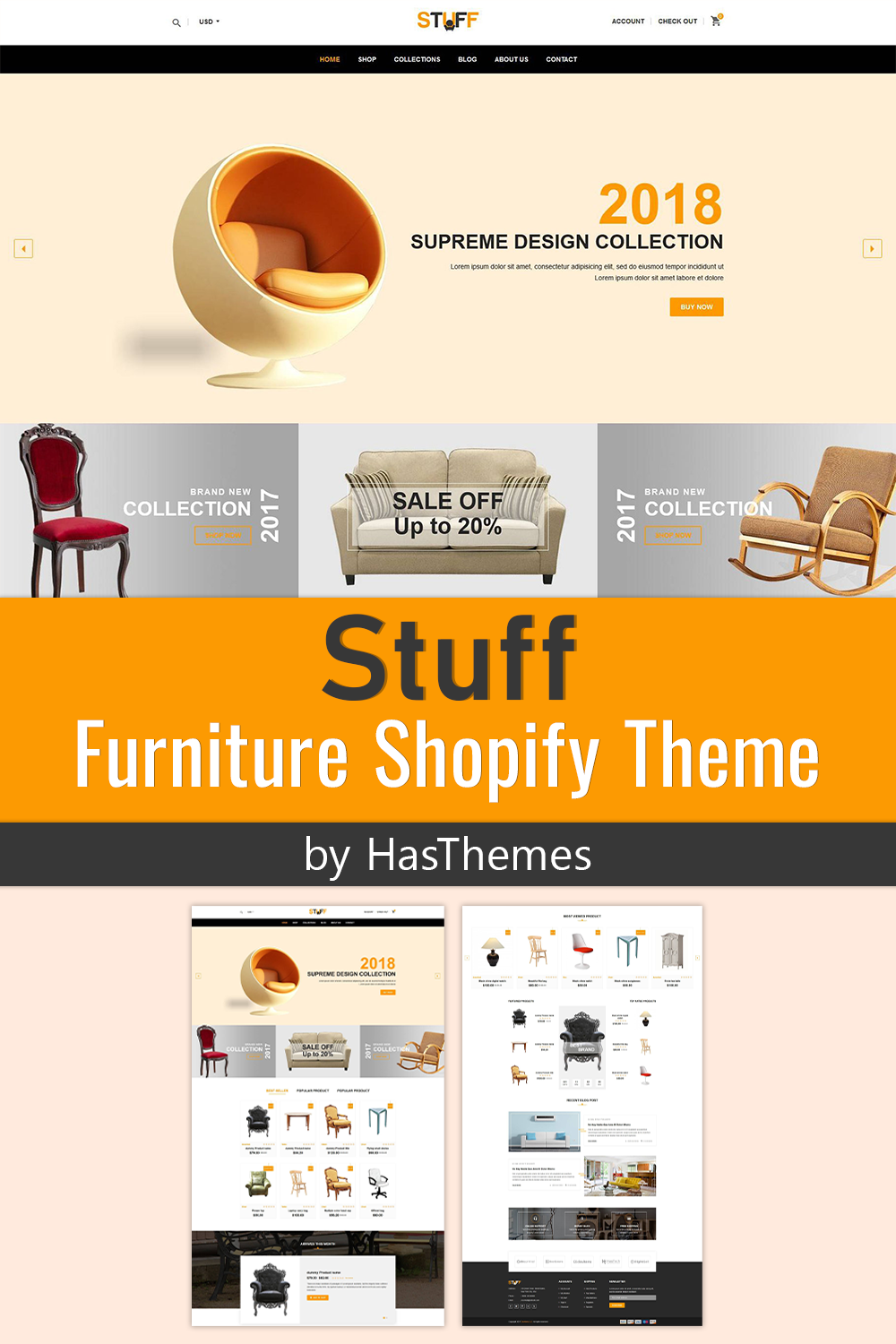 Furniture shopify theme stuff of pinterest.