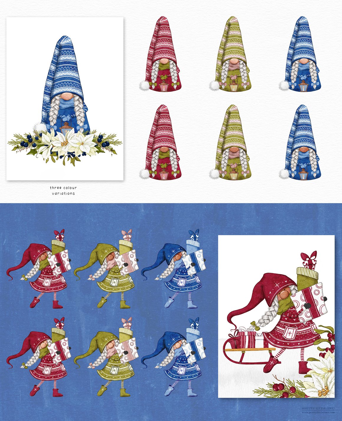 Great images for the theme of the gnomes of the merry-go-rounds.
