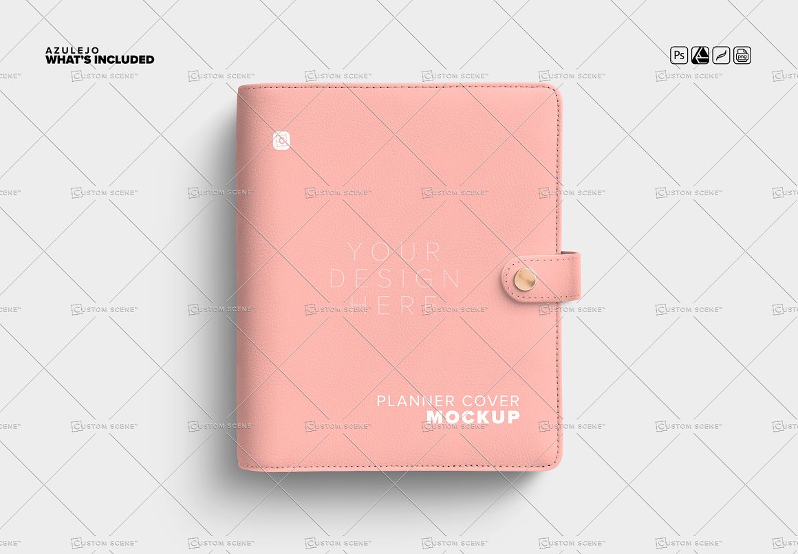 Cover planner mockup what is included.