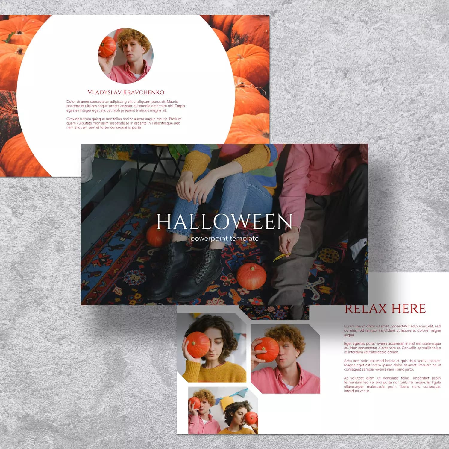 Halloween Powerpoint Background preview image.