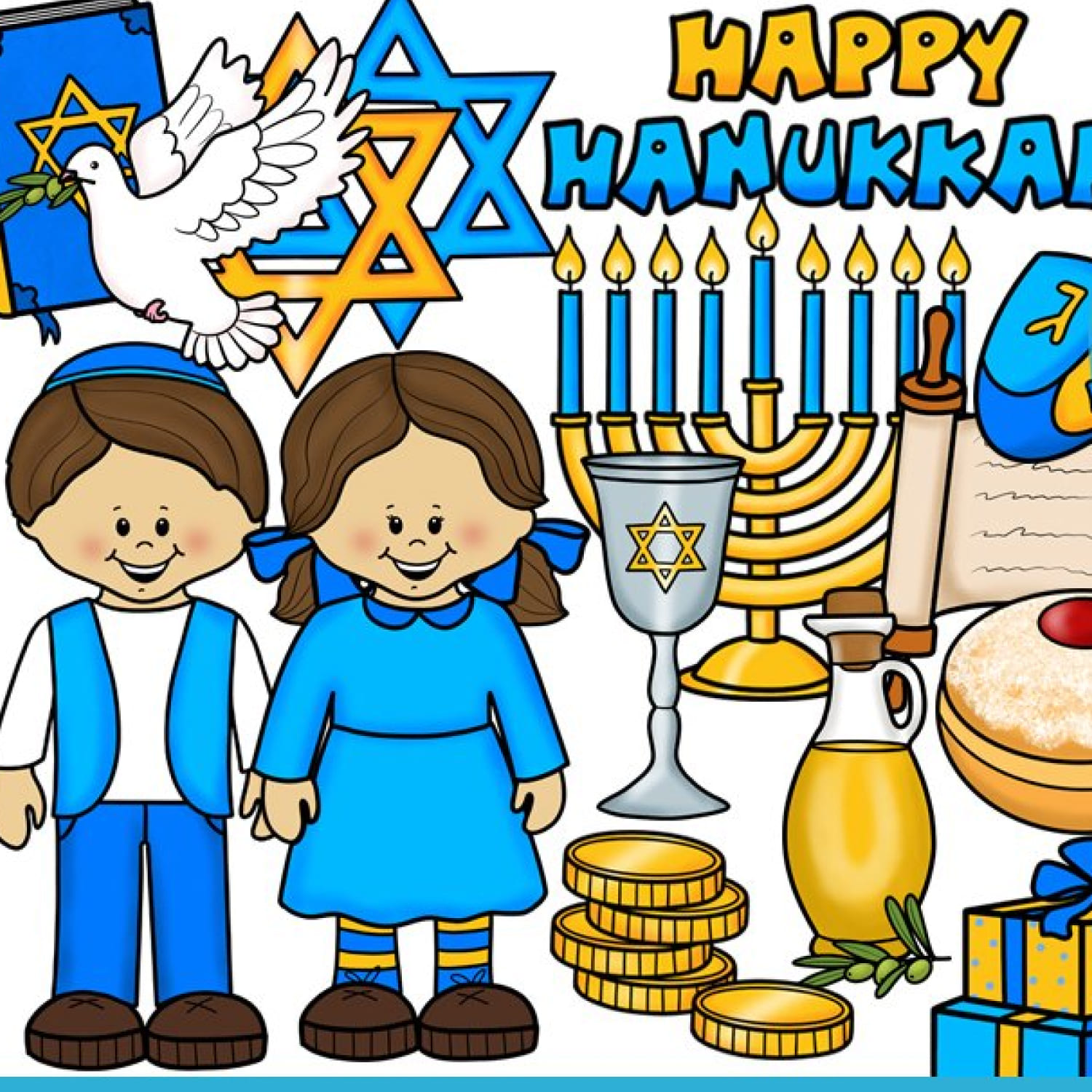 Preview hanukkah holidays clip.