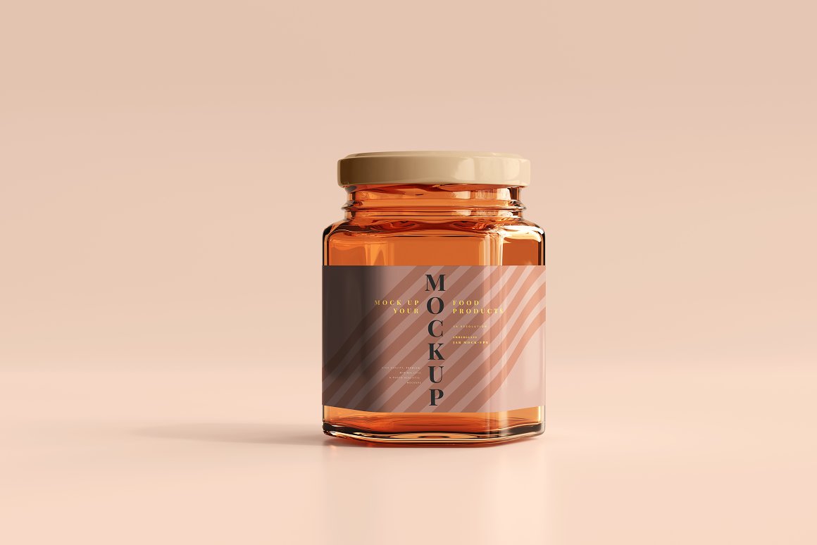 A medium-sized jar.