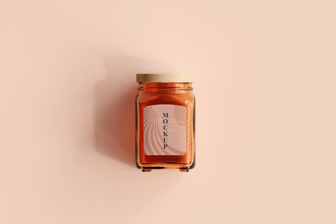 Preview of a jar with a print.