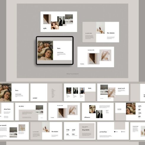 KARA - Media Kit Keynote Template – MasterBundles