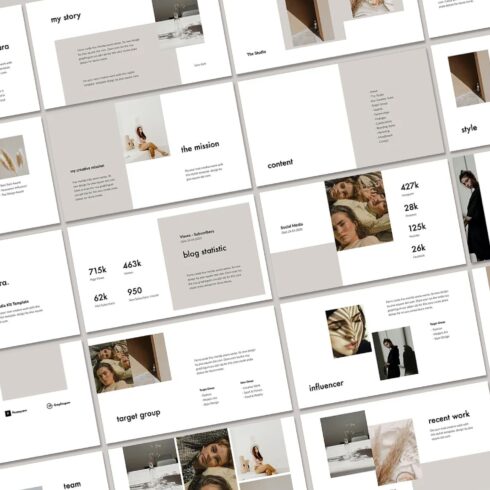 KARA - Media Kit Keynote Template – MasterBundles
