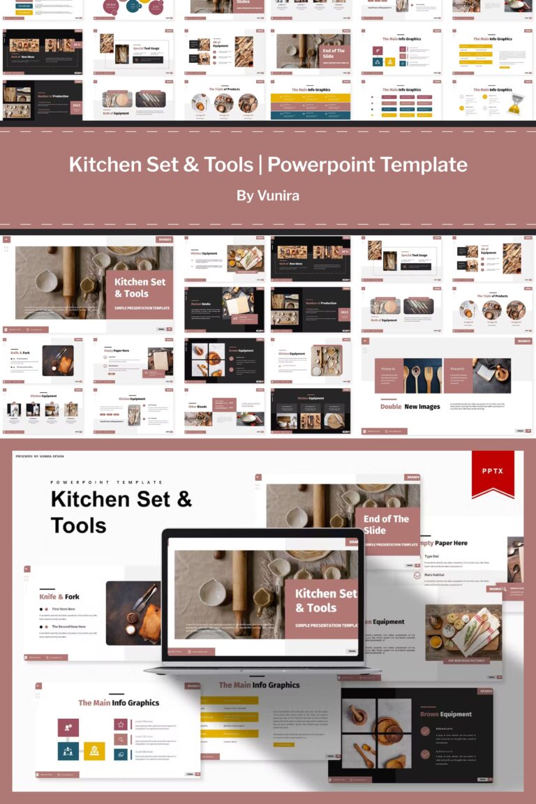 Kitchen Set Tools PowerPoint Template MasterBundles   Kitchen Set Tools   Powerpoint Template 03 673 768x1152 