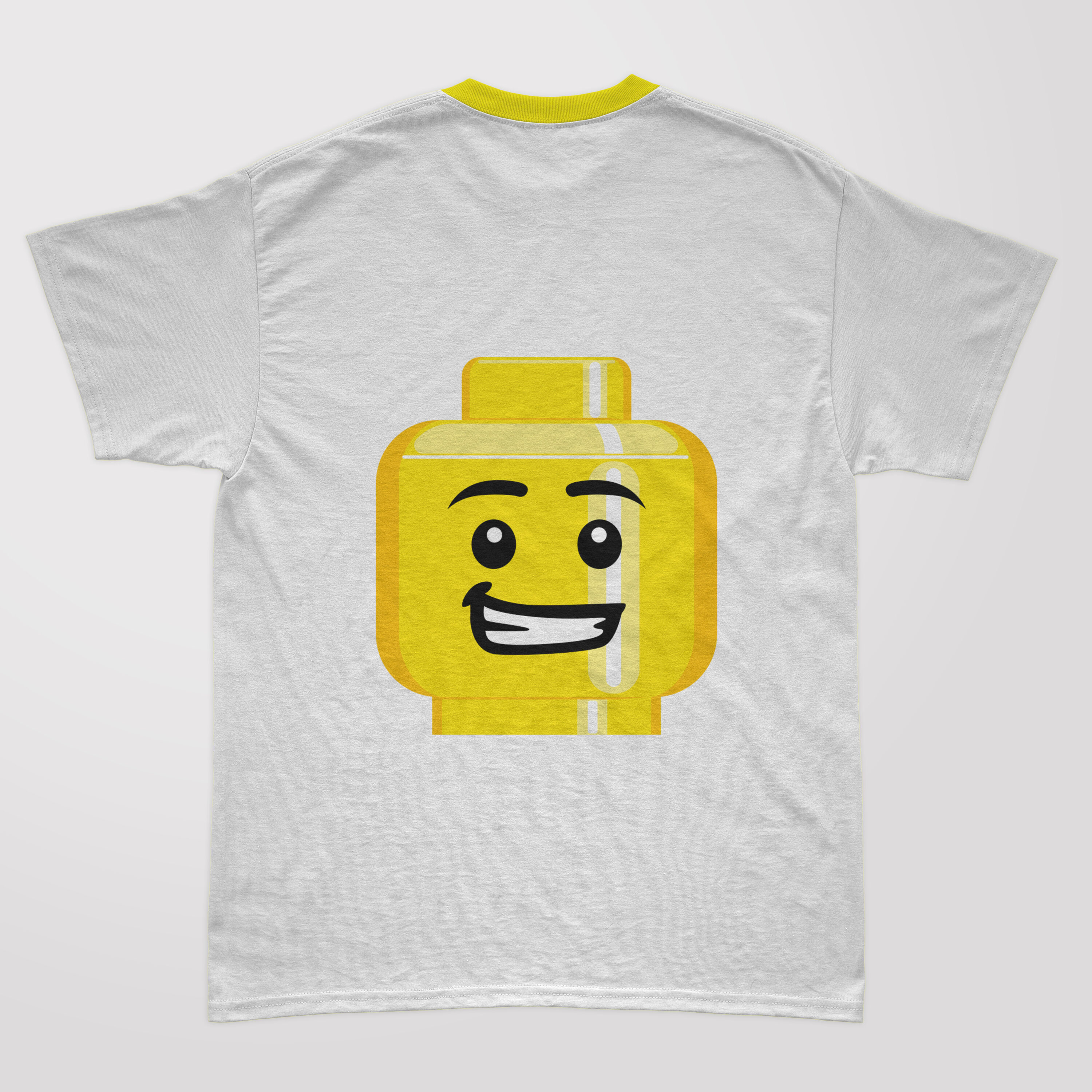 The main lego with a smile.
