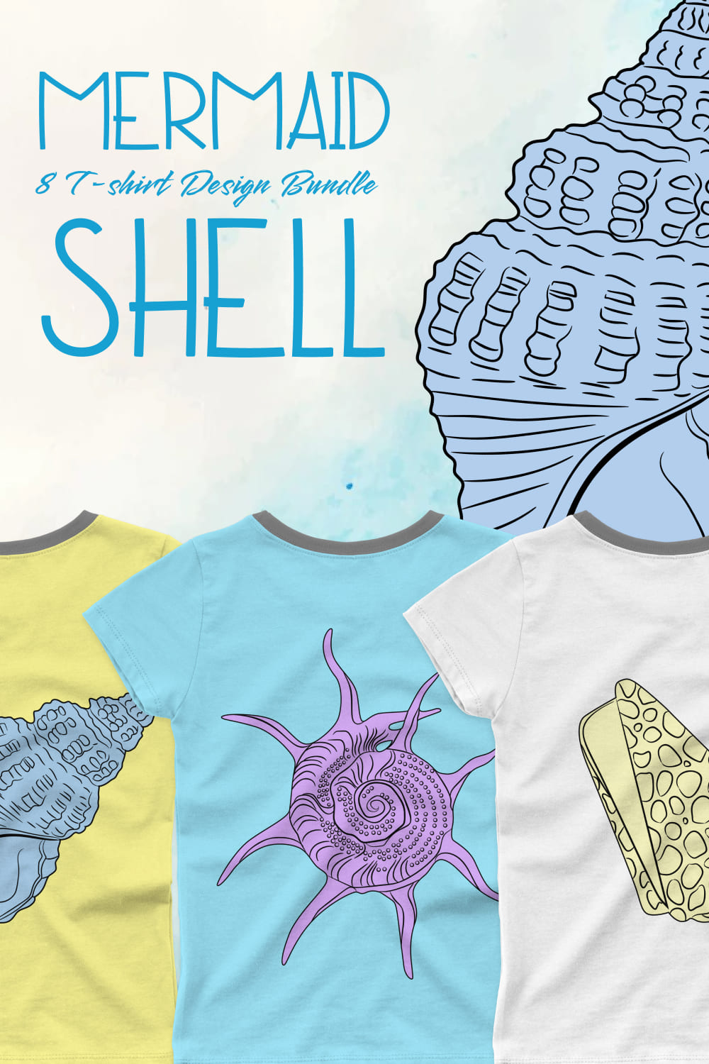 Mermaid shell images of pinterest.