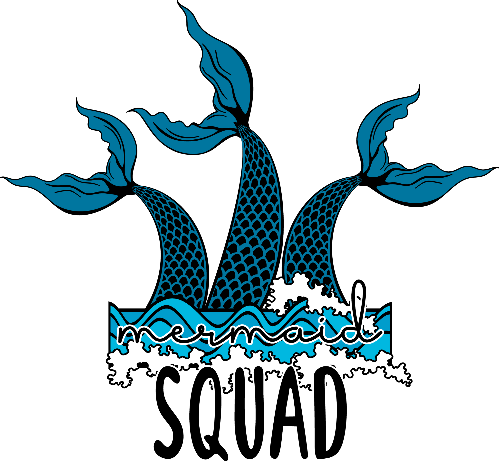 Mermaid Squad SVG Files – MasterBundles