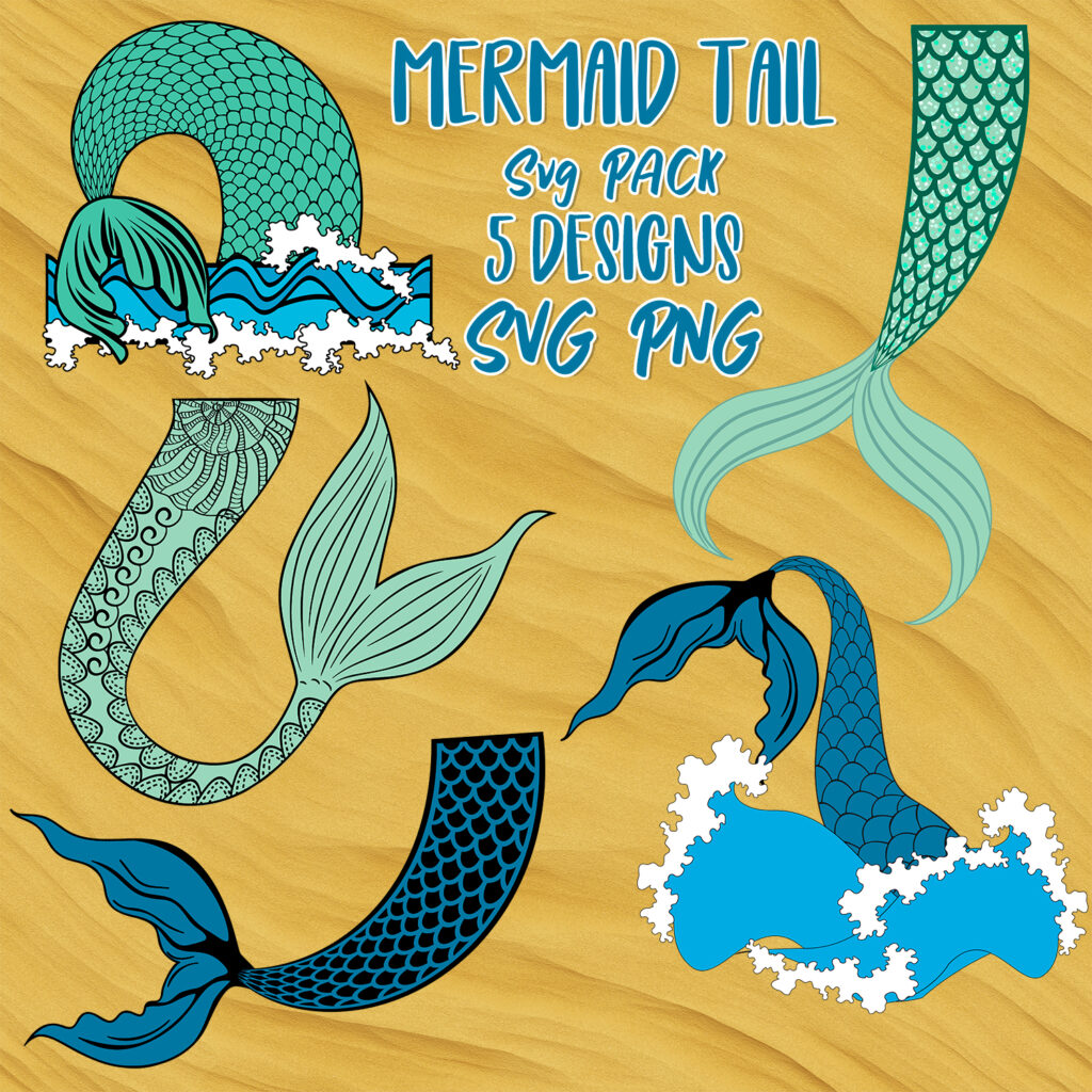 Mermaid Tail Svg Masterbundles 0958