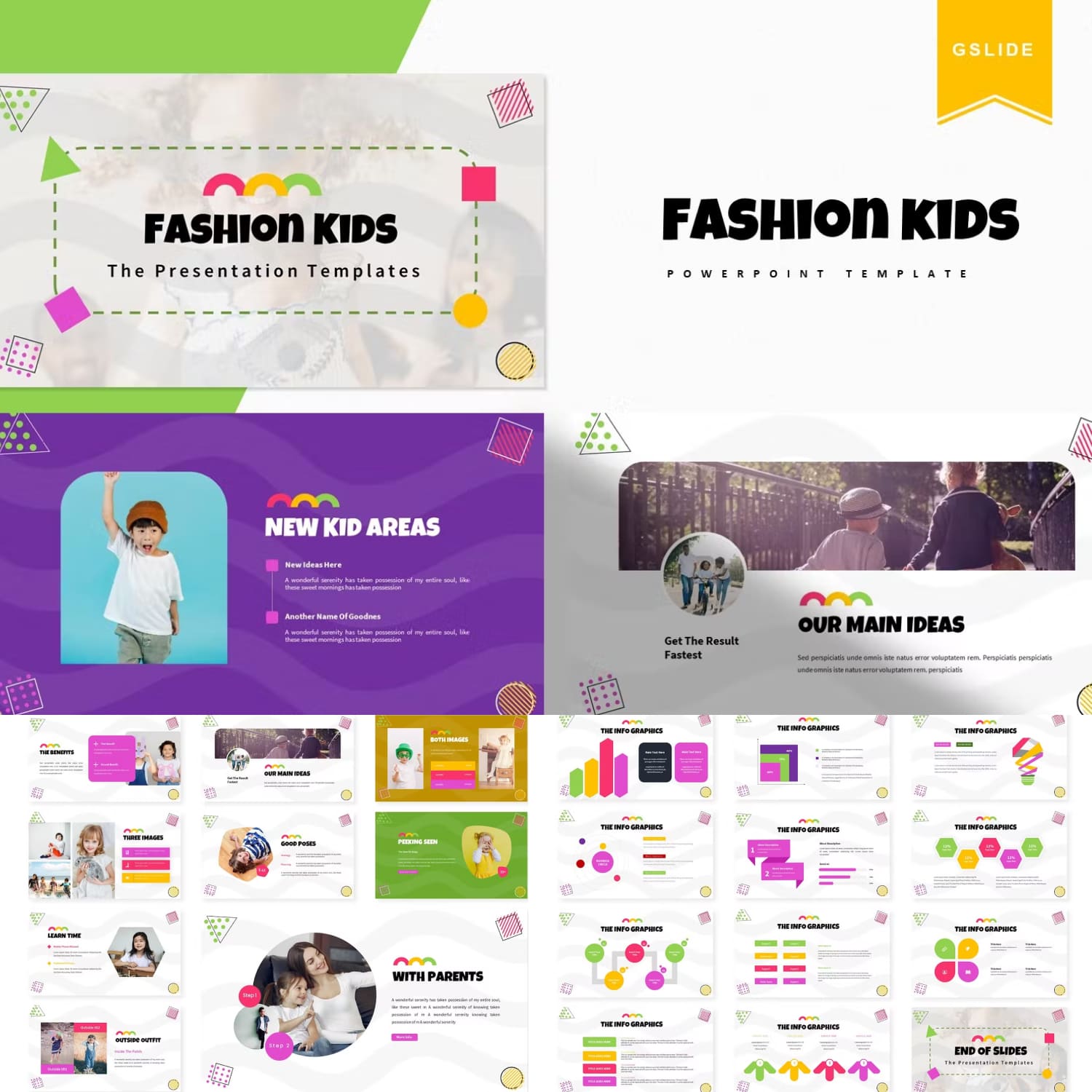 Preview of images on the topic of presentations on the topic of children's fashion.