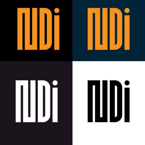 NDI Monogram Logo Vector cover image.