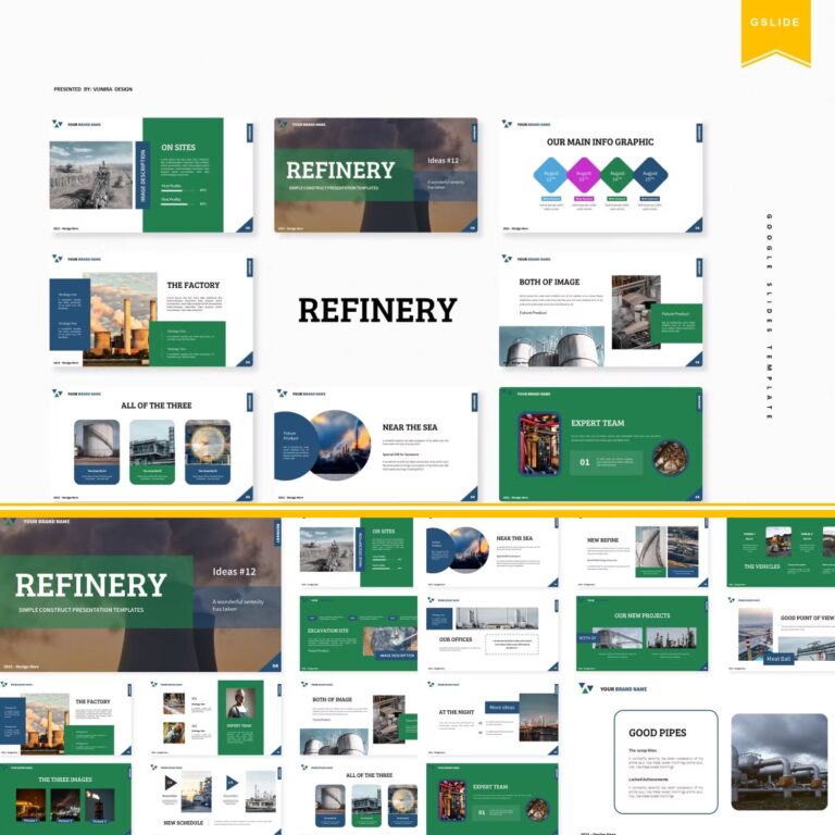 Refinery Google Slides Template – MasterBundles