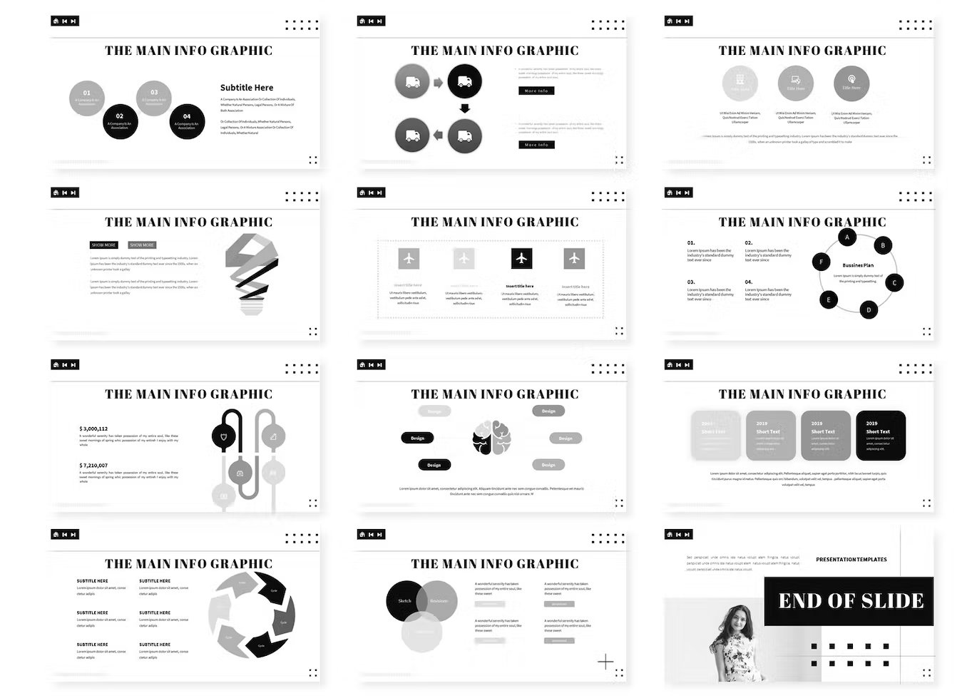 Infographics and presentation of information.