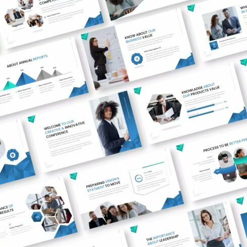 Conference Powerpoint Presentation Template | Master Bundles