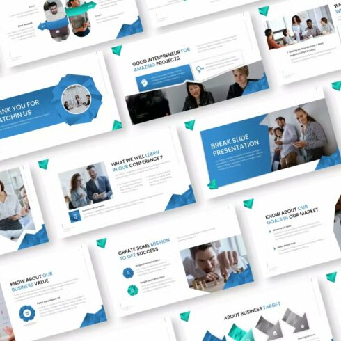 Conference Powerpoint Presentation Template | Master Bundles