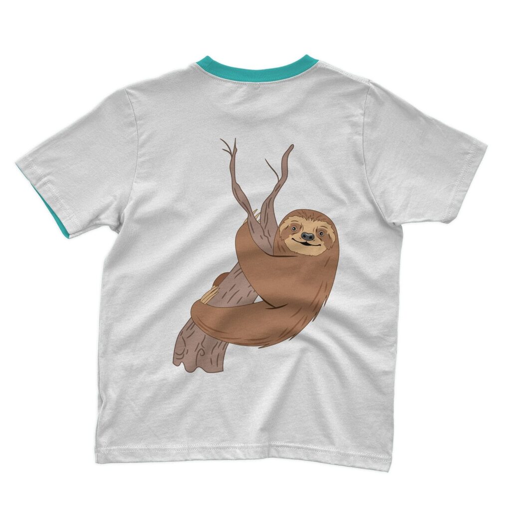 Simple Sloth SVG T-shirt Designs Bundle – MasterBundles