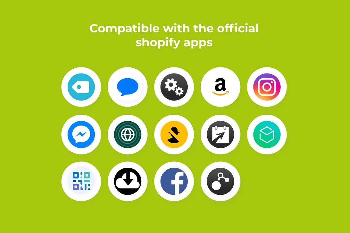 Beautiful icons of social networks and others.