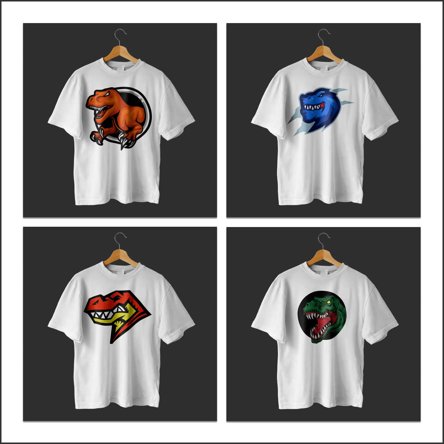 t rex head t shirt designs bundle 02 705