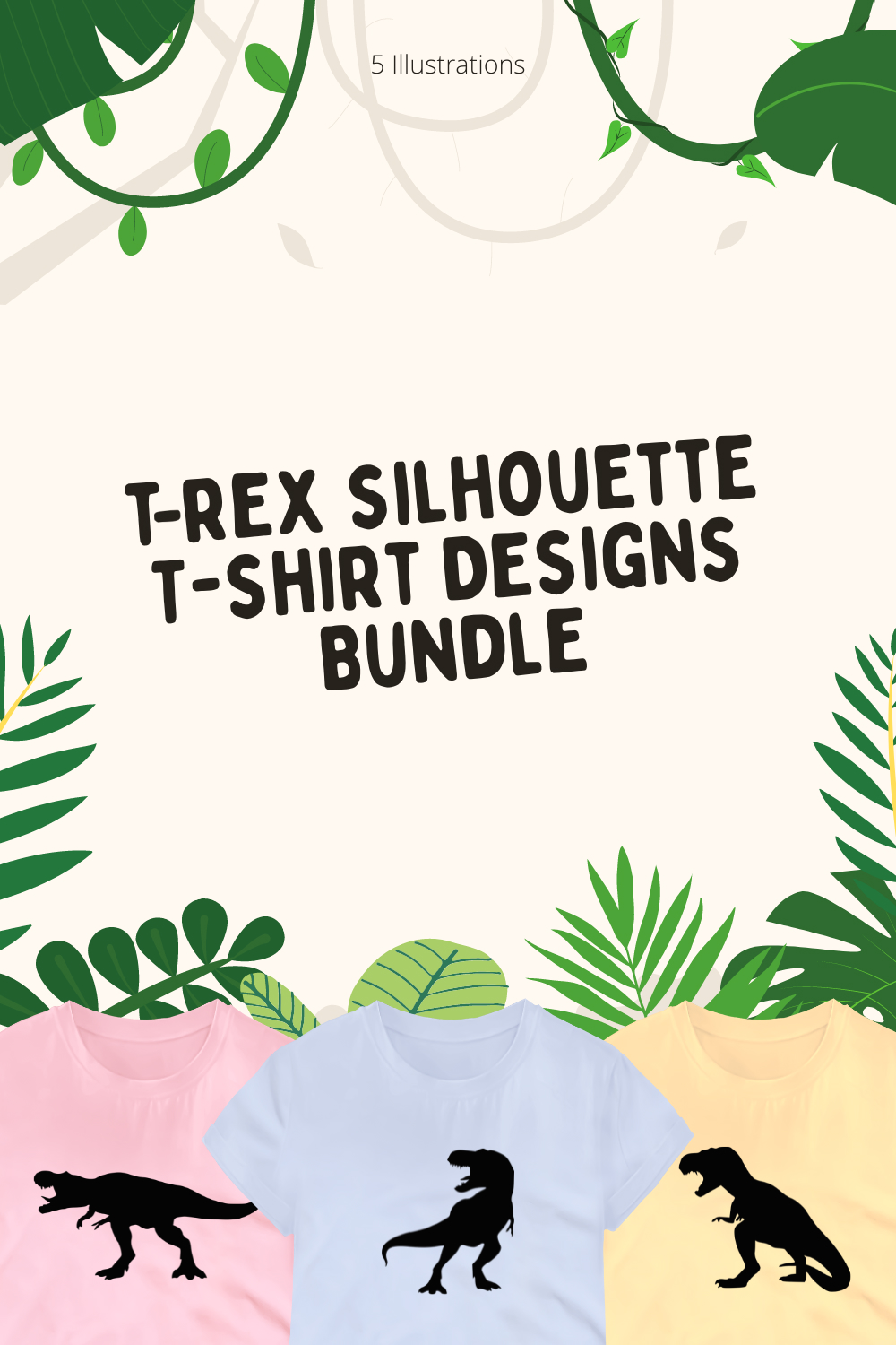 t rex silhouette t shirt designs bundle 03 628