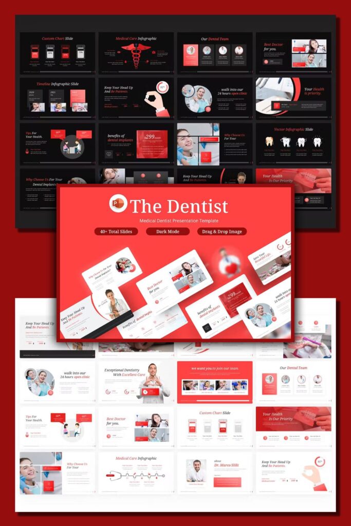 The Dentist Professional PowerPoint Template – MasterBundles