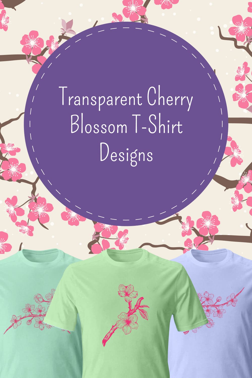 Transparent cherry blossom t shirt designs of pinterest.