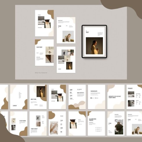 UNIA - A4 Media Kit Keynote Template – MasterBundles