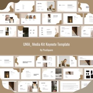 UNIA - Media Kit Keynote Template – MasterBundles