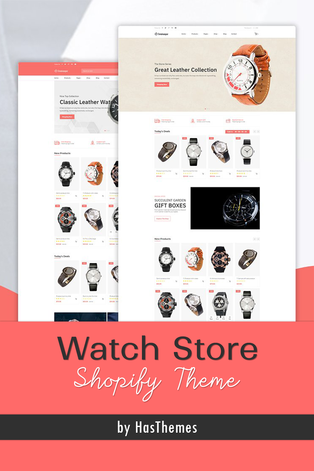 Watch store shopify theme images of pinterest.