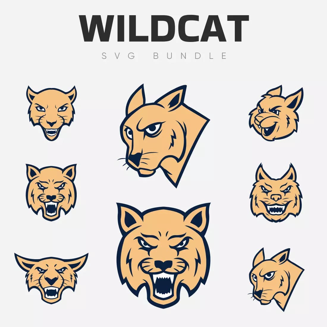 The wildcat svg bundle.
