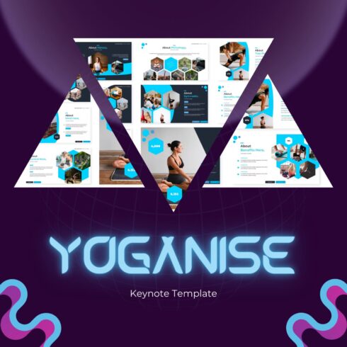 Yoganise keynote template.