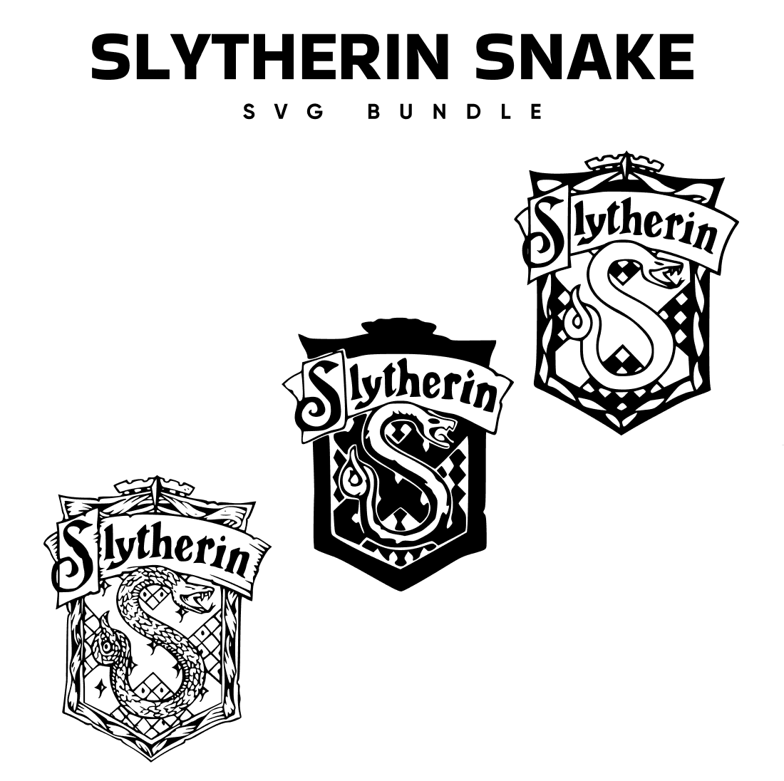 Slytherin Snake SVG – MasterBundles