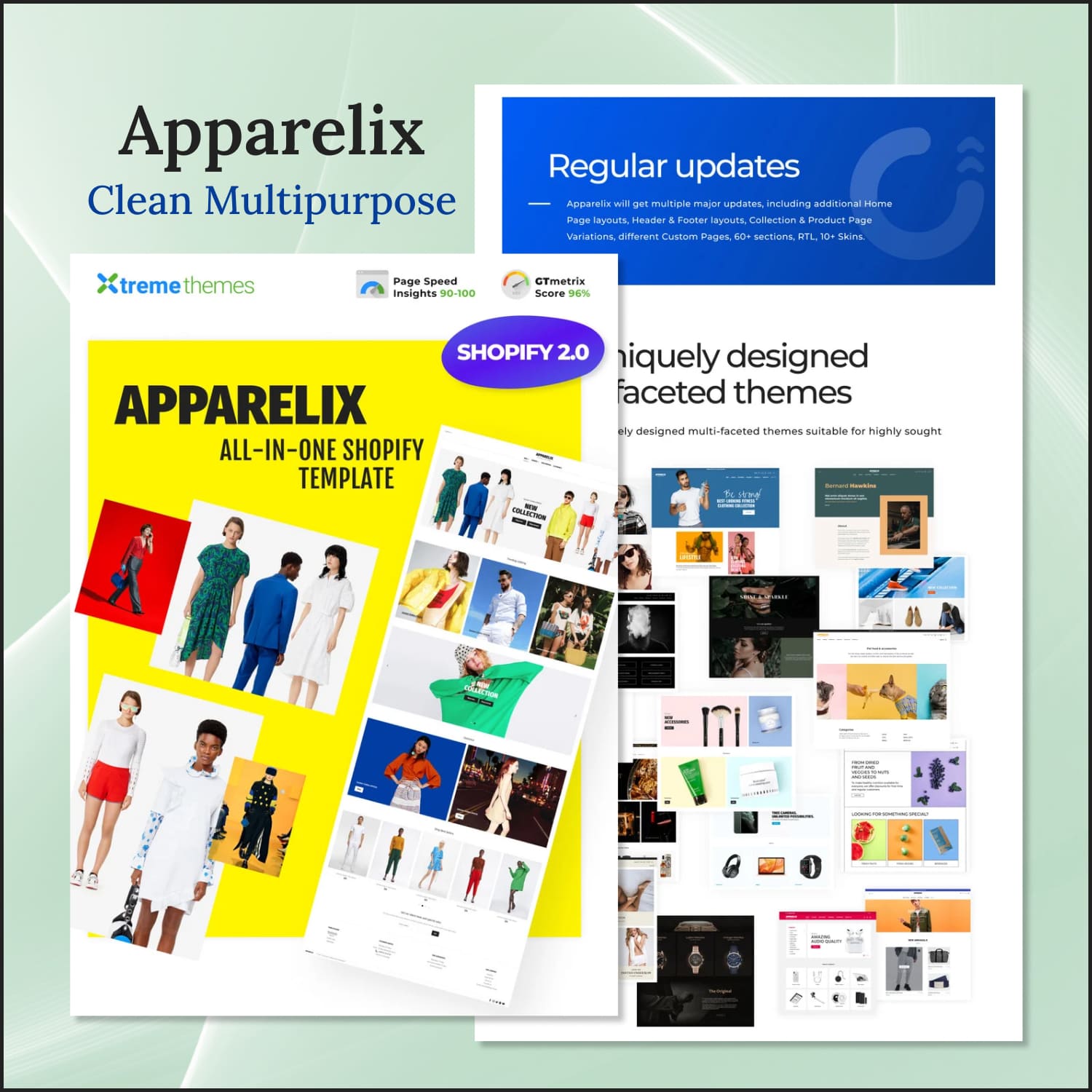 Apparelix clean multipurpose shopify theme, first main picture 1500x1500.