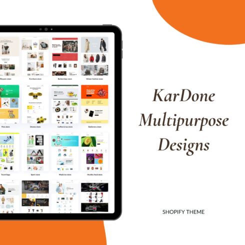Kardone multipurpose designs shopify theme, first picture 1500x1500.